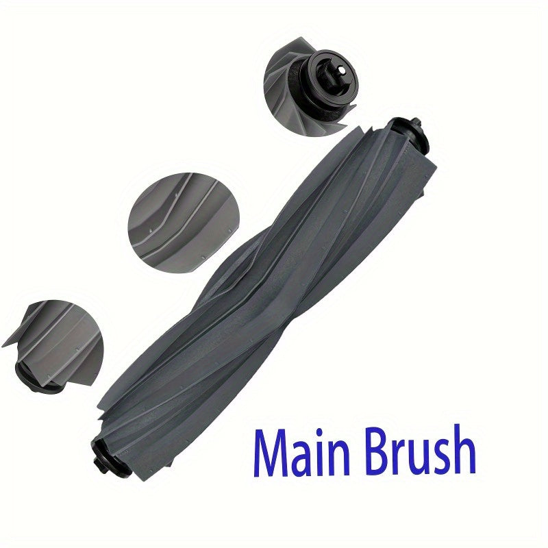 Dreamtech Main Brush L10s Ultra/L10 Ultra/D10s Pro/D10s Plus robot tozalagichlar bilan mos keladi - pol va gilamlarni tozalash uchun ideal.