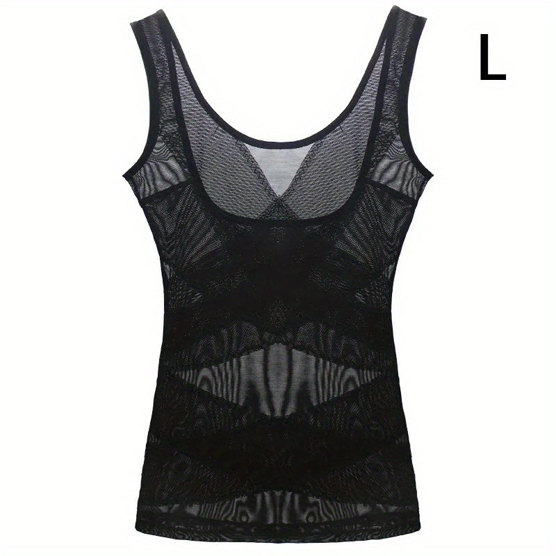 Women’s High Elasticity Striped Waist Trainer Bodysuit for Postpartum Recovery and Shapewear