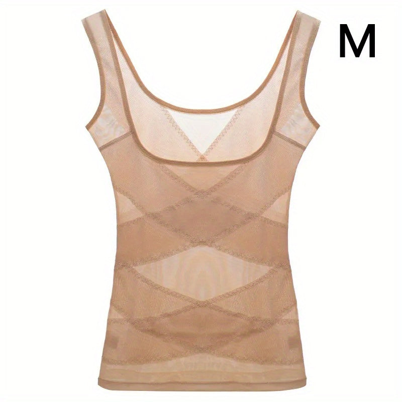 Women’s High Elasticity Striped Waist Trainer Bodysuit for Postpartum Recovery and Shapewear