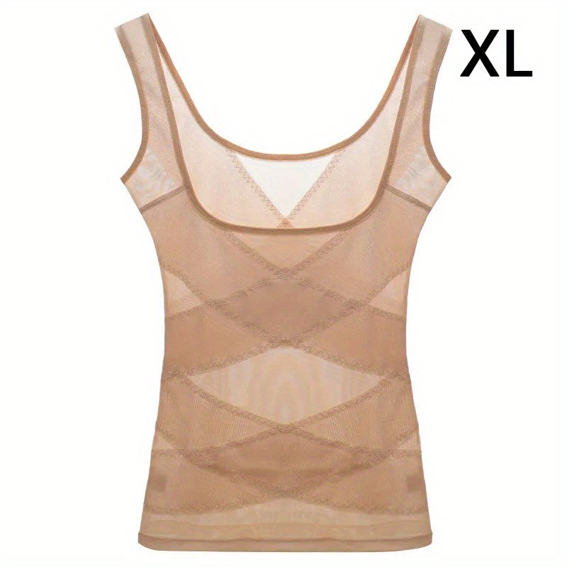 Women’s High Elasticity Striped Waist Trainer Bodysuit for Postpartum Recovery and Shapewear