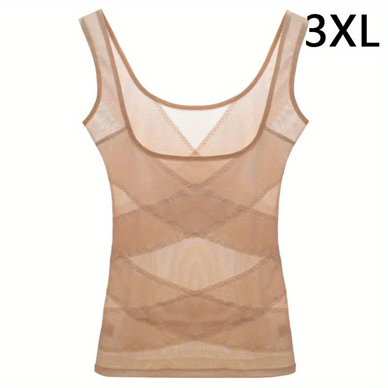 Women’s High Elasticity Striped Waist Trainer Bodysuit for Postpartum Recovery and Shapewear