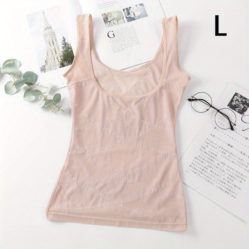 Women’s High Elasticity Striped Waist Trainer Bodysuit for Postpartum Recovery and Shapewear