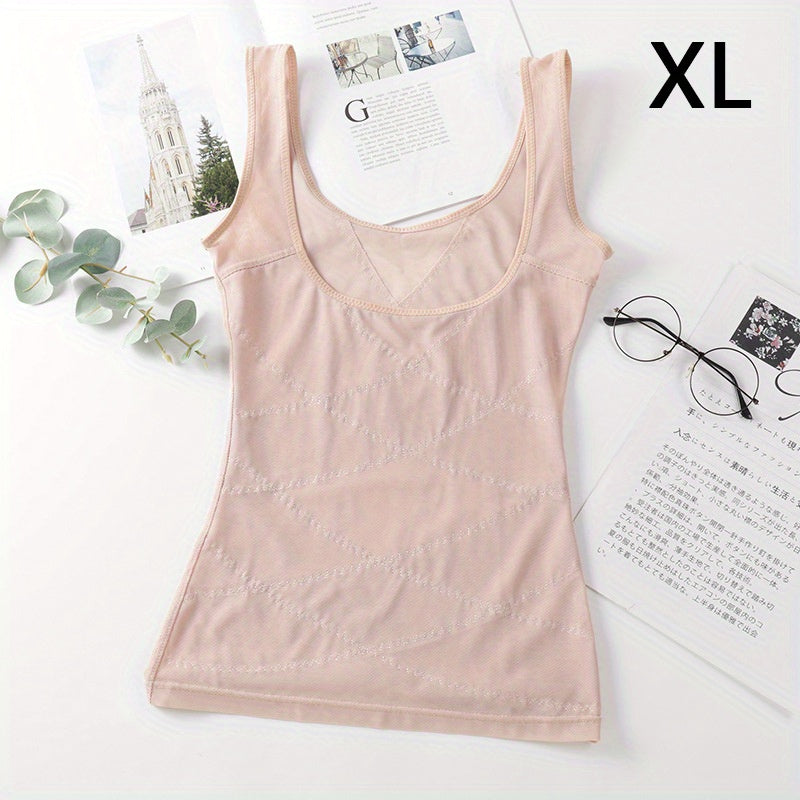 Women’s High Elasticity Striped Waist Trainer Bodysuit for Postpartum Recovery and Shapewear