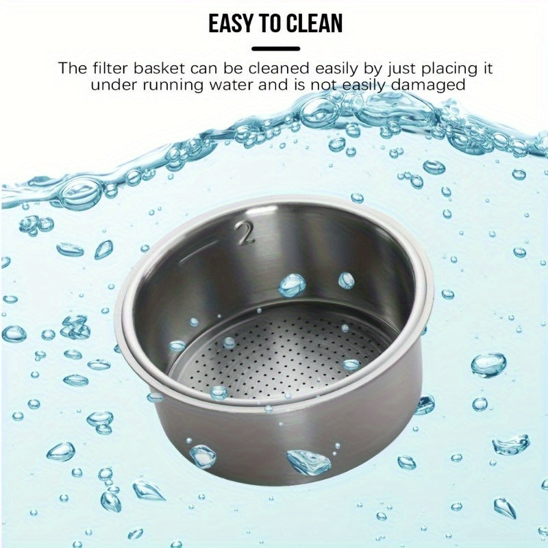 51mm bosim o'tkazmaydigan bo'lmagan qahva filtrli stakan, Espresso mashinalari uchun, oson tozalanadi