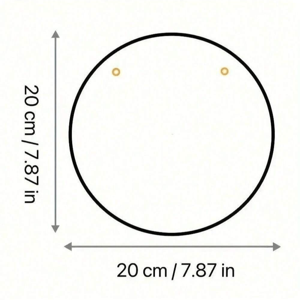 Round Wooden Nativity Scene Hanging Sign Christian Wall Art Decor for Christmas Garden Courtyard