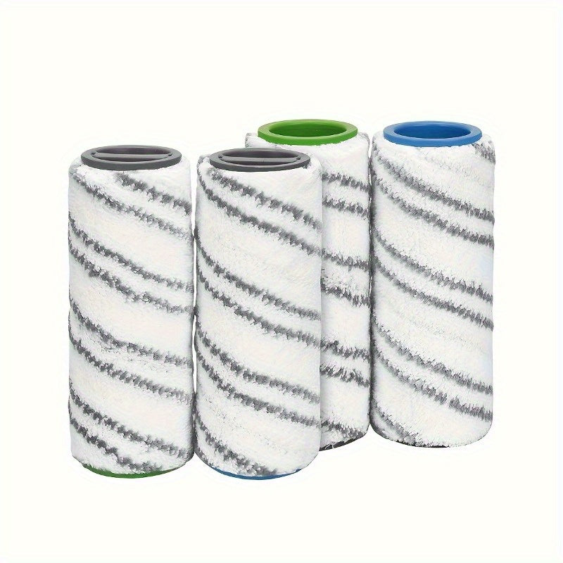 Versatile Microfiber Floor Cleaner Accessories for Hardwood and Tile Floors 4-Piece Set