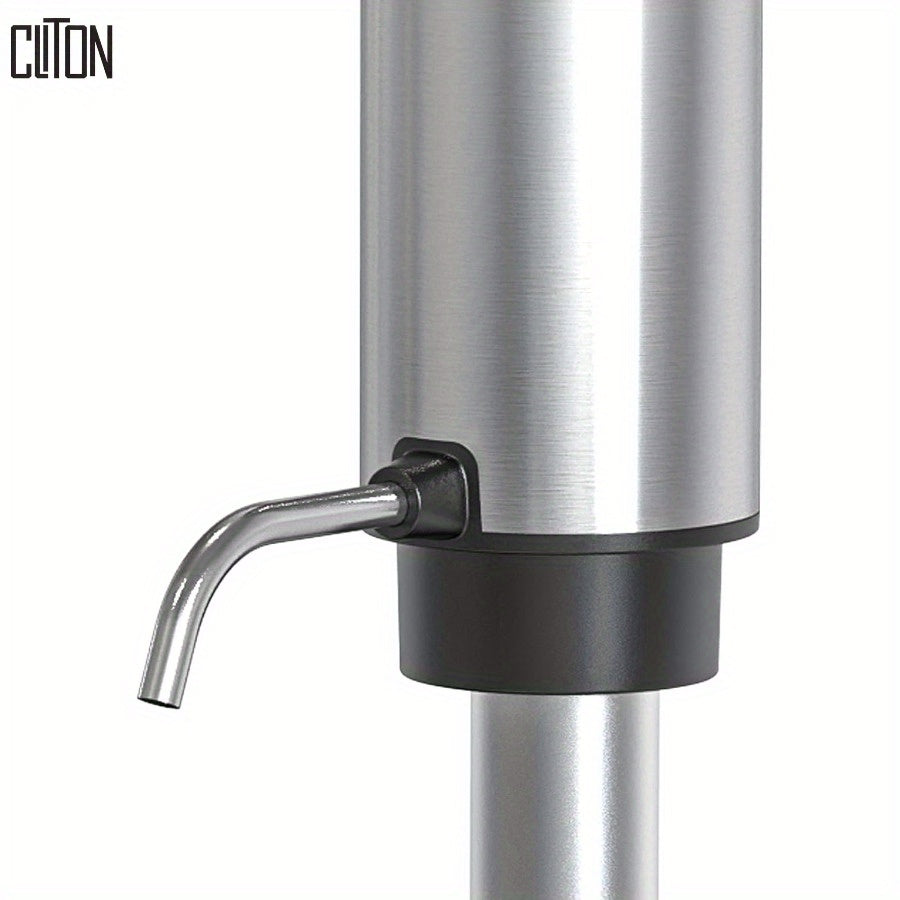 CLITON Elektrik sharob shishasi ochgich to'plami vino ixlosmandlari uchun mukammal bo'lib, elektr shisha ochgich, folga kesuvchi, vino quyish moslamasi, vakuum yopgich va boshqa vino bilan bog'liq oshxona qurilmalarini o'z ichiga oladi.