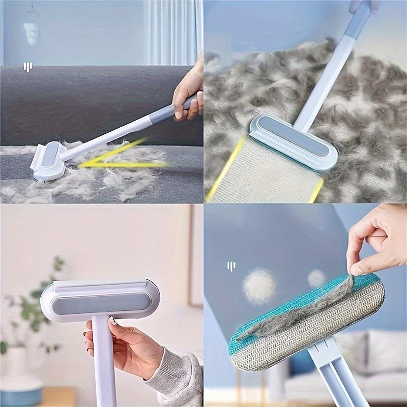 Multi-Purpose Pet Hair Remover Brush Washable Reusable for Cats Dogs Furniture Carpets