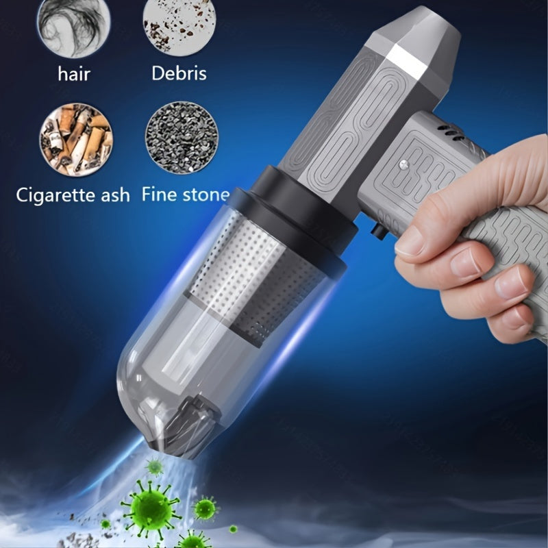 130,000 RPM Elektrik Duster USB Qayta tiklanadigan portativ havo purkagich klaviaturalar, avtomobillar, uy uchun