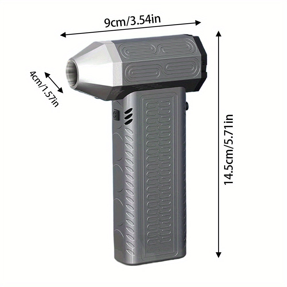 130,000 RPM Elektrik Duster USB Qayta tiklanadigan portativ havo purkagich klaviaturalar, avtomobillar, uy uchun