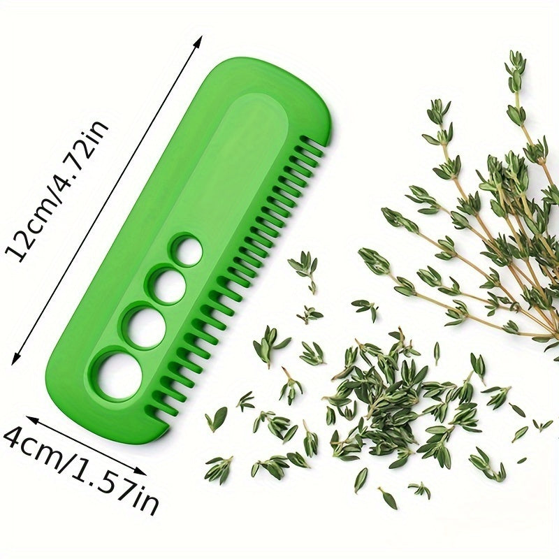 Batareyasiz yashil o'tlarni va kale, sholg'om, kolard va tim uchun barglarni olib tashlash va ildizdan ajratish uchun qo'lda ishlatiladigan zanglamaydigan po'latdan yasalgan barg o'tlarni olib tashlash qurilmasi.