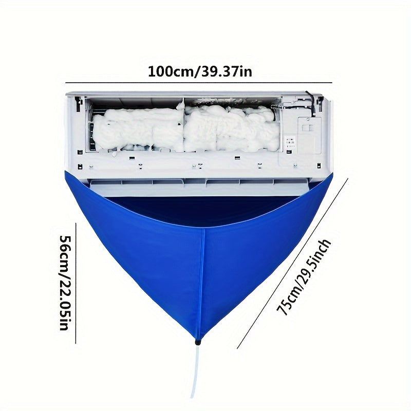 Reusable Cloth Bag Clip Pipe for Air Conditioner Cleaning with Water Pipe Cover