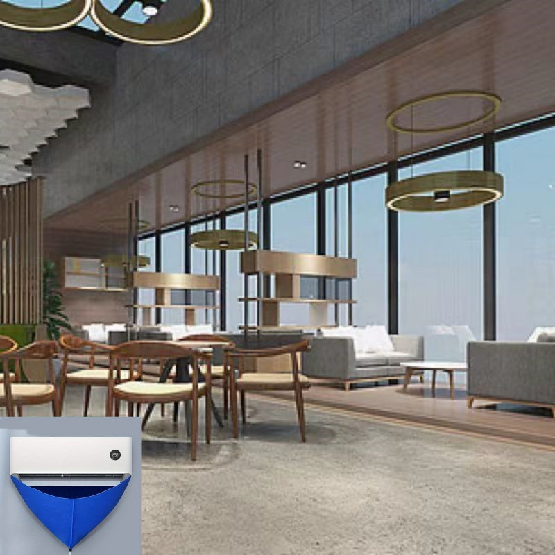 Reusable Cloth Bag Clip Pipe for Air Conditioner Cleaning with Water Pipe Cover