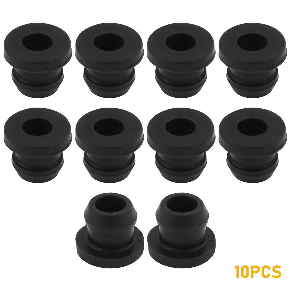 10 Pack High-Temperature Resistant Synthetic Rubber RV Stove Grommets Scratch Protection