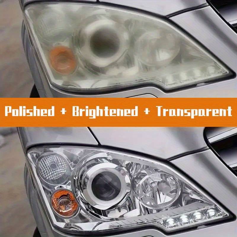 Universal Car Headlight Restoration Kit - Portable Polishing for Oxidation and Scratches