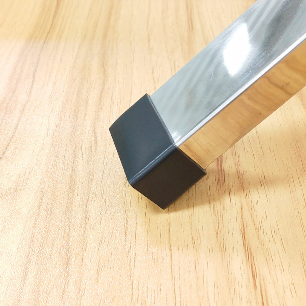 Black Plastic Foot Protectors for Cardboard Boxes and Furniture, Non-Slip, 4/8/12 Pack