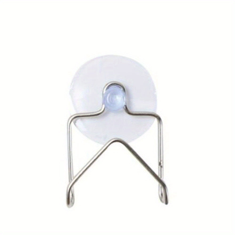 Stainless Steel Sponge and Towel Holder Wall Mount Suction Cup Rust-Resistant