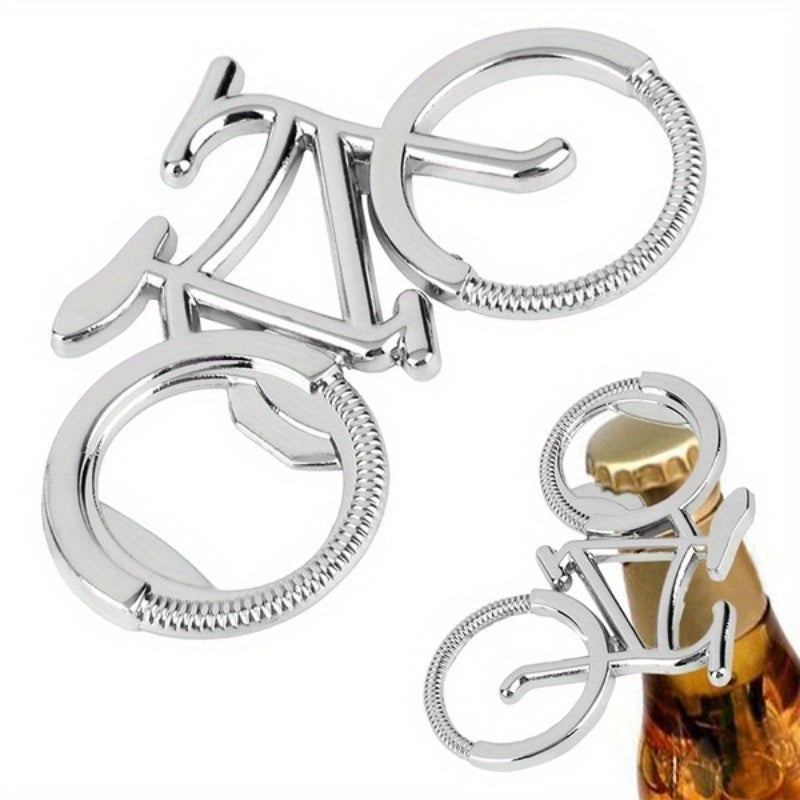 Stainless Steel Bike Shape Bottle Opener for Beer Wine Juice Kitchen Gift