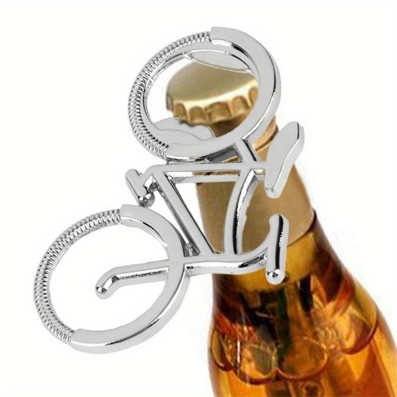 Stainless Steel Bike Shape Bottle Opener for Beer Wine Juice Kitchen Gift