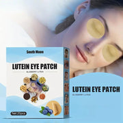 South Moon 20 шт. патчи для глаз с лютеином - подушечки для ухода за кожей под глазами с экстрактом черники для всех типов кожи, безалкогольные, унисекс