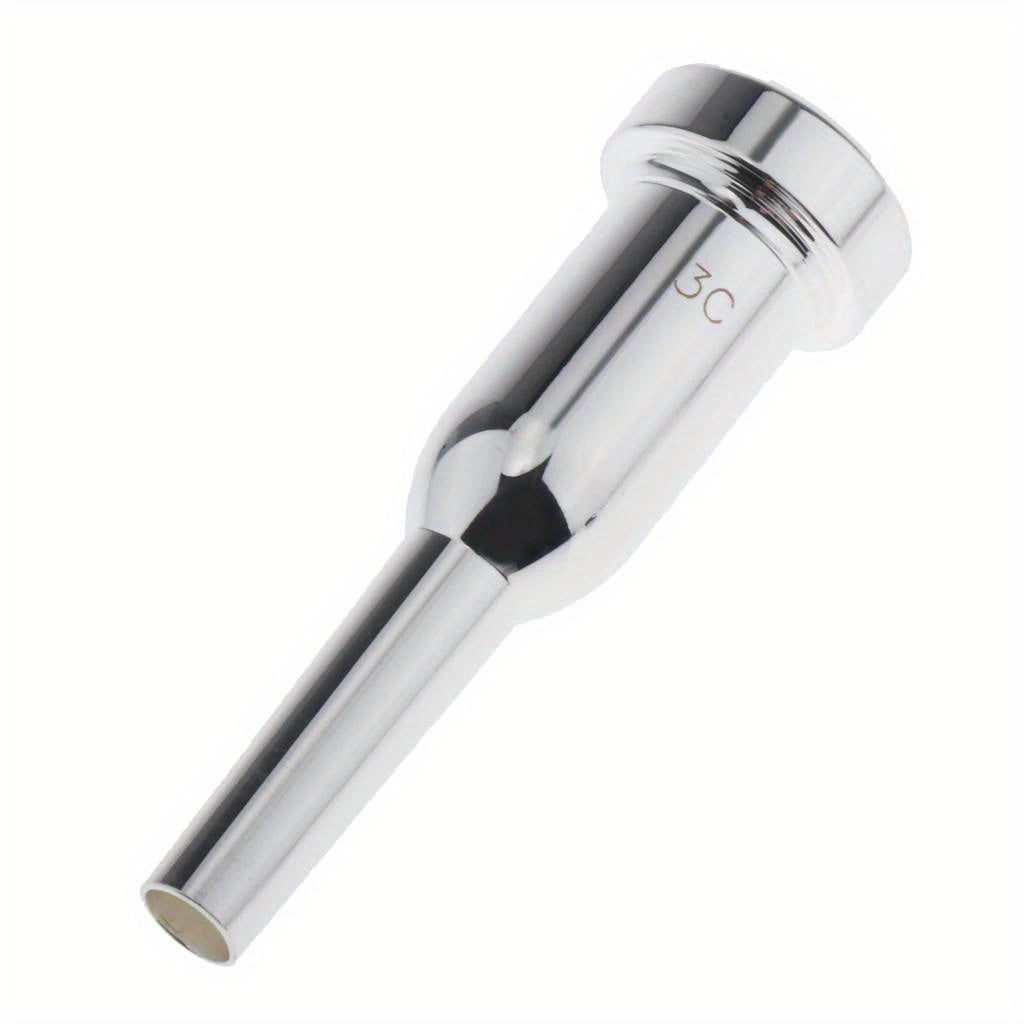 Silver Plated Trumpet Mouthpiece 3C 5C 6C Golden Grey Tone High Quality