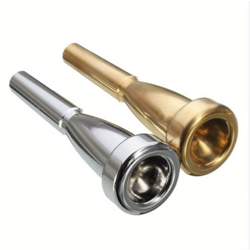 Silver Plated Trumpet Mouthpiece 3C 5C 6C Golden Grey Tone High Quality