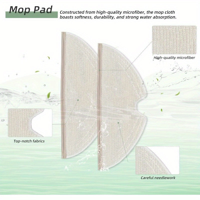Robot changyutgich uchun 15 ta qismlik almashtirish detallar to'plami, cho'tkalar, filtrlashlar, moplar bilan
