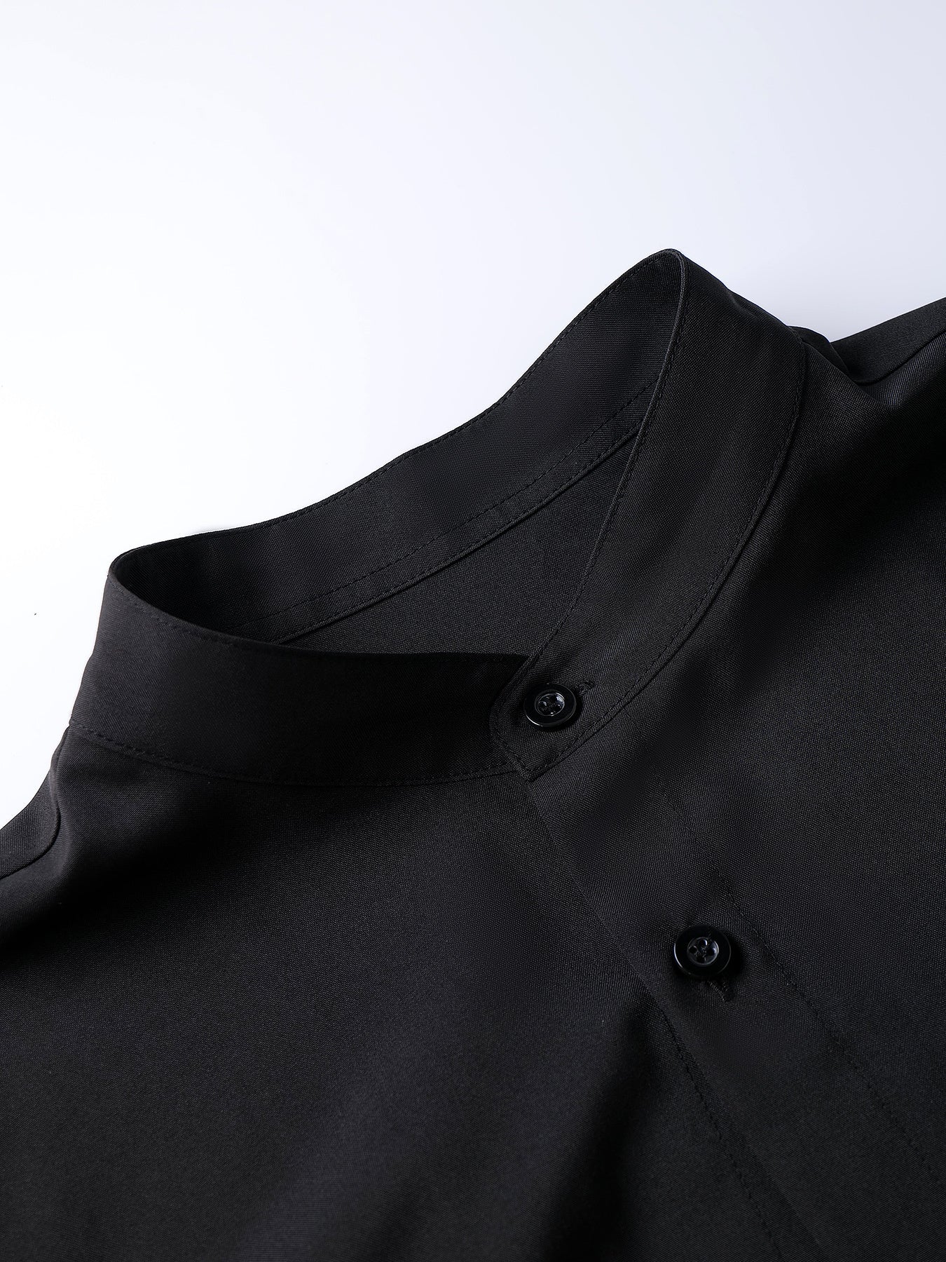 Men's Casual Suit with Printed Stand-Up Collar Polyester Geometric Pattern