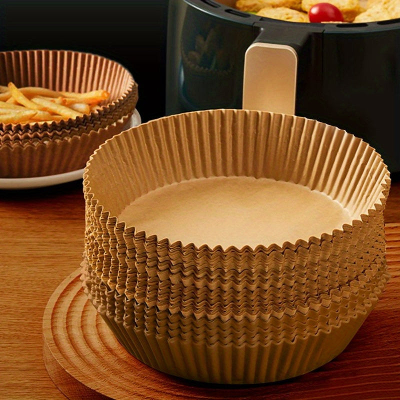 50 dona qadoqlash uchun yopishmaydigan kvadrat havo frayer qoplami, pishirish, qovurish va mikroto‘lqinli pech uchun