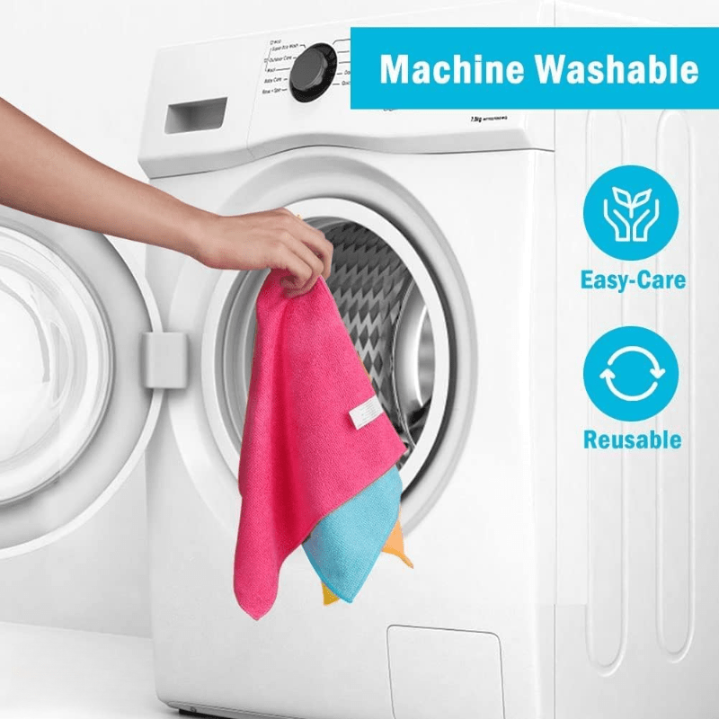 30 ta yuqori singdirish qobiliyatiga ega mikroto'qima tozalash matolari to'plami, yashash xonasi, hammom, oshxona va avtomobilni parvarish qilish uchun ideal ko'p maqsadli chang tozalash matolari