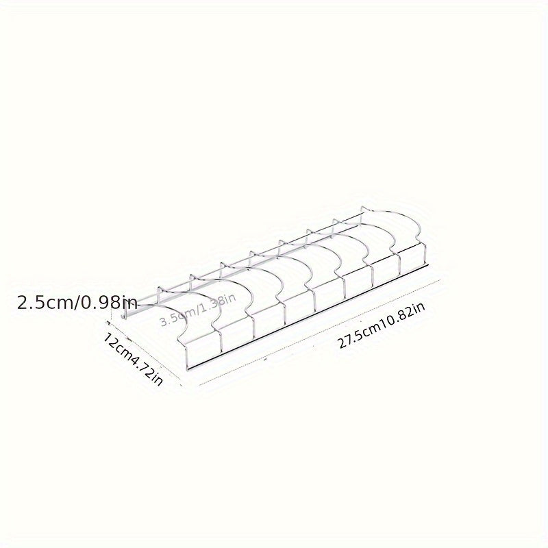 Stainless Steel Dish Rack for Bowls and Plates Kitchen Countertop Storage