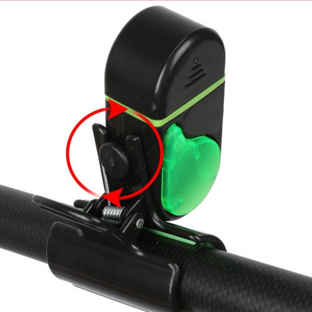 Tashqarida baliq ovlash uchun sezgir sensorli batareyali LED baliq ovlash signalizatori 36V yoki undan past