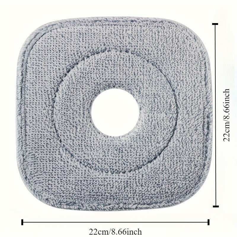 Aylanadigan qo'l bilan ishlatilmaydigan mop chelak uchun almashtirish matosi, pol, deraza va boshqa yuzalarni tozalash uchun mos keladi. Ushbu mato kuchli dezinfektsiya ta'sirini ta'minlaydi va markaziy kuchli chelak mop boshiga mos keladi.