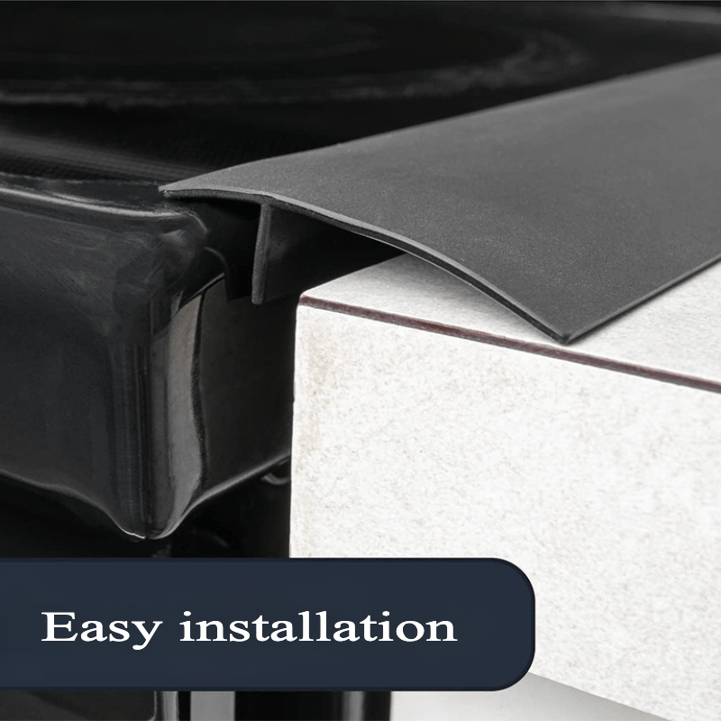 Silicone Stove Gap Cover 53.34cm Oil-Resistant Easy to Clean Kitchen Countertop Protector
