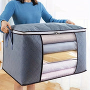 Extra Large Zippered Storage Organizer for Clothes and Accessories Rectangular Not Waterproof