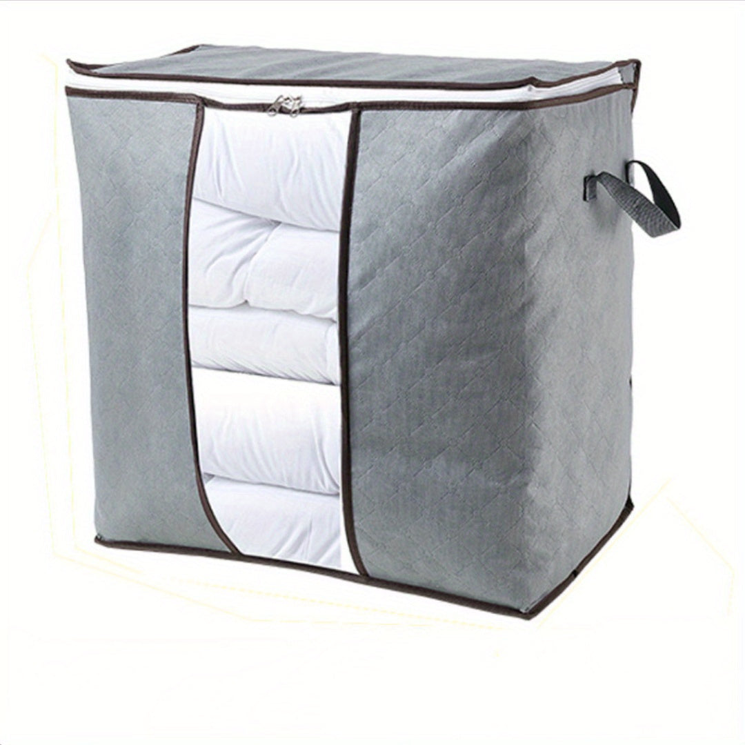 Extra Large Zippered Storage Organizer for Clothes and Accessories Rectangular Not Waterproof