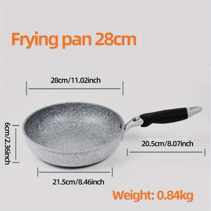 Frying Pan Set Non-Stick Cookware Induction Gas Stove 4 Sizes