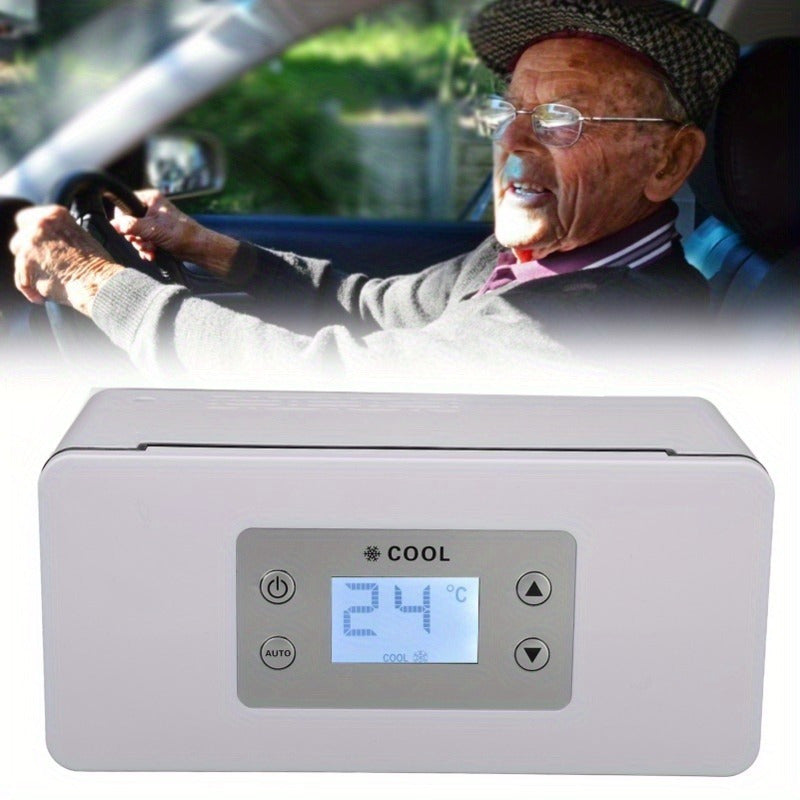 Мини портативный автомобильный холодильник-переноска для путешествий, электронный охладитель