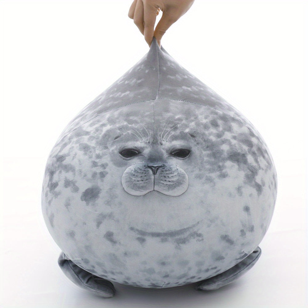 Spotted Seal Plush Toy Pillow Room Decor Gift for Kids