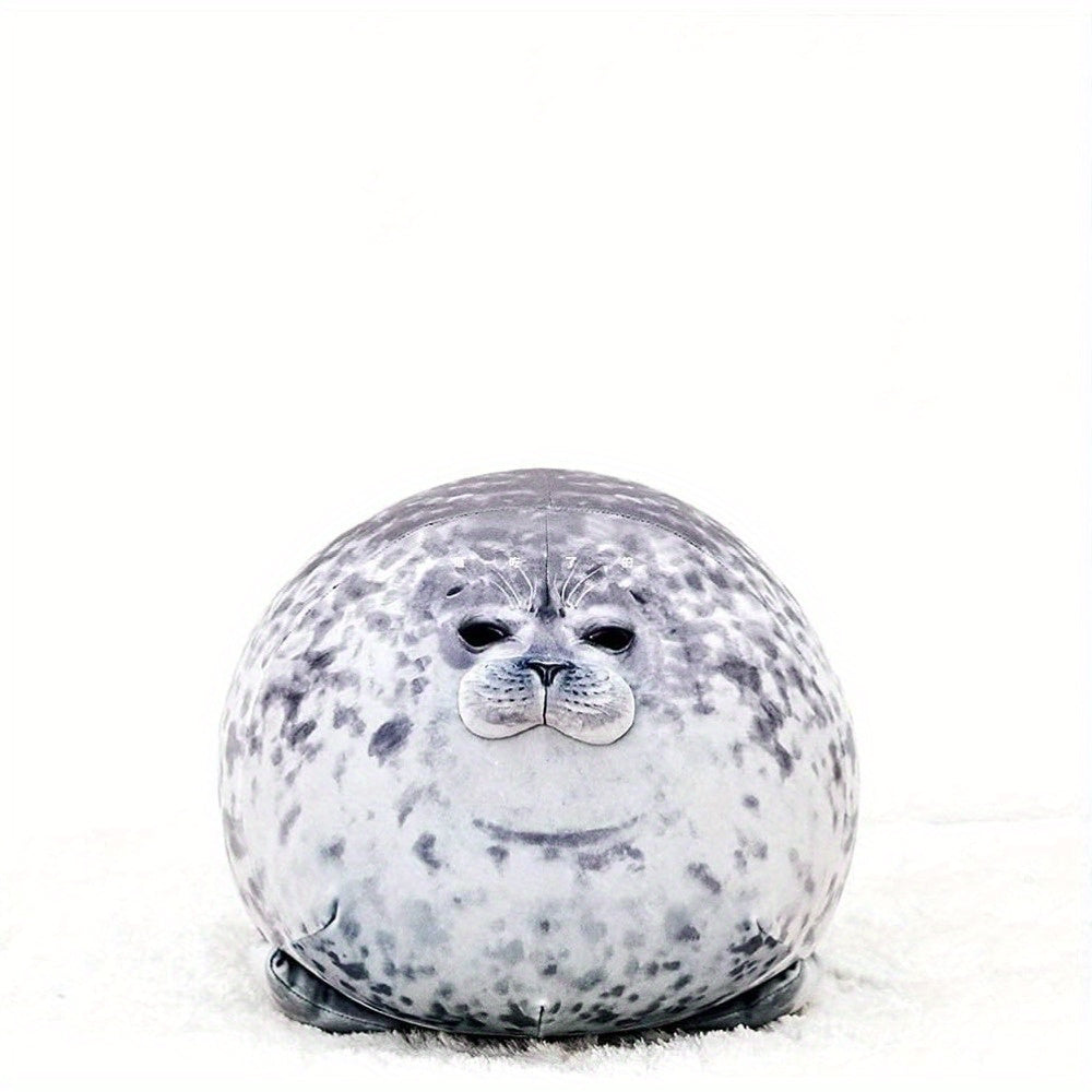 Spotted Seal Plush Toy Pillow Room Decor Gift for Kids
