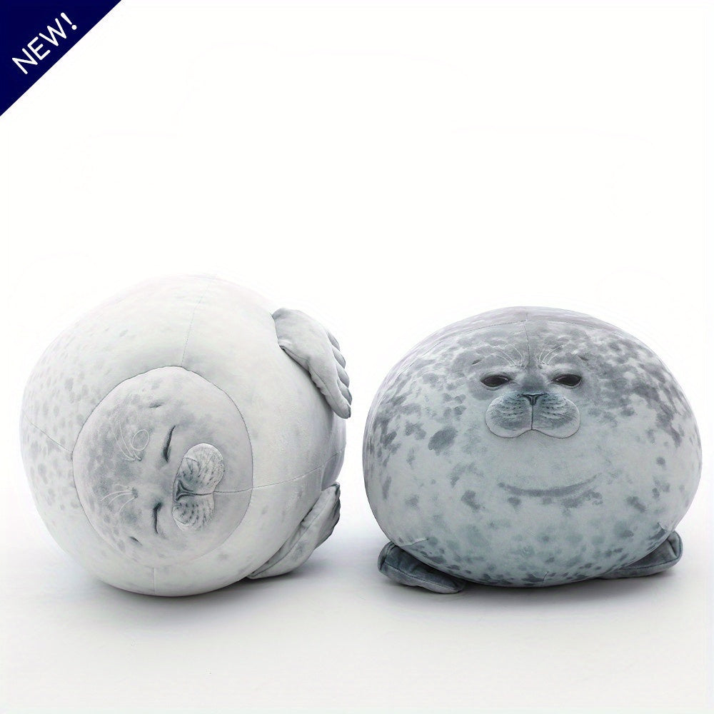 Spotted Seal Plush Toy Pillow Room Decor Gift for Kids