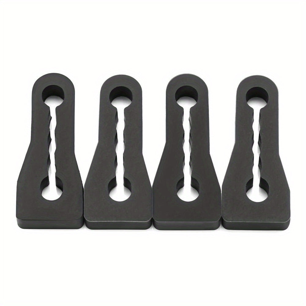 Avtomobil eshigi qulfi dampener to'plami shovqin kamaytirish uchun universal avtomobil aksessuarlari