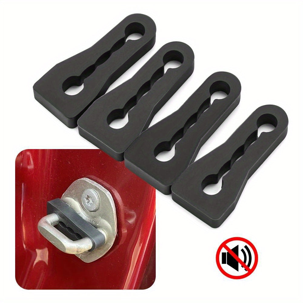 Avtomobil eshigi qulfi dampener to'plami shovqin kamaytirish uchun universal avtomobil aksessuarlari