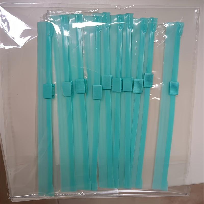 Paquete de 10 bolsas de sellado al vacío reutilizables e a prueba de fugas para almacenamiento de alimentos PET en la cocina