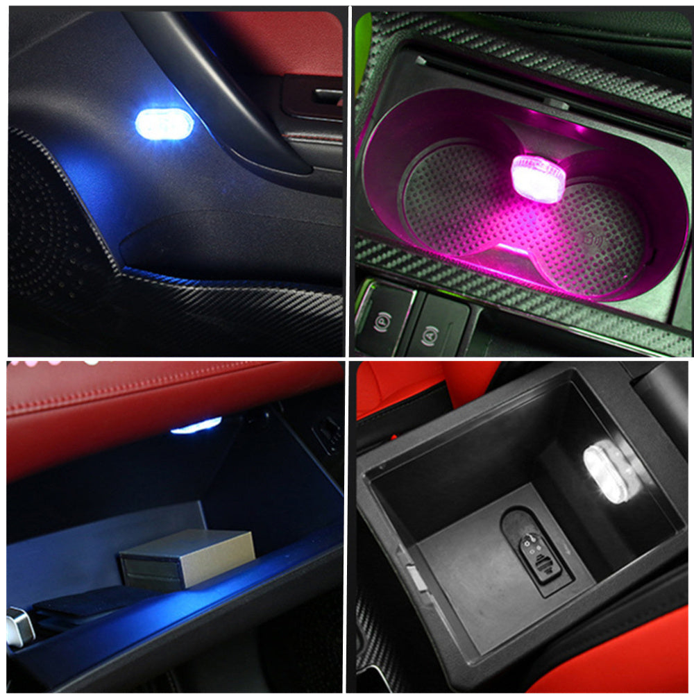 Interior Car Ceiling Light Touch Activated LED White Multicolor