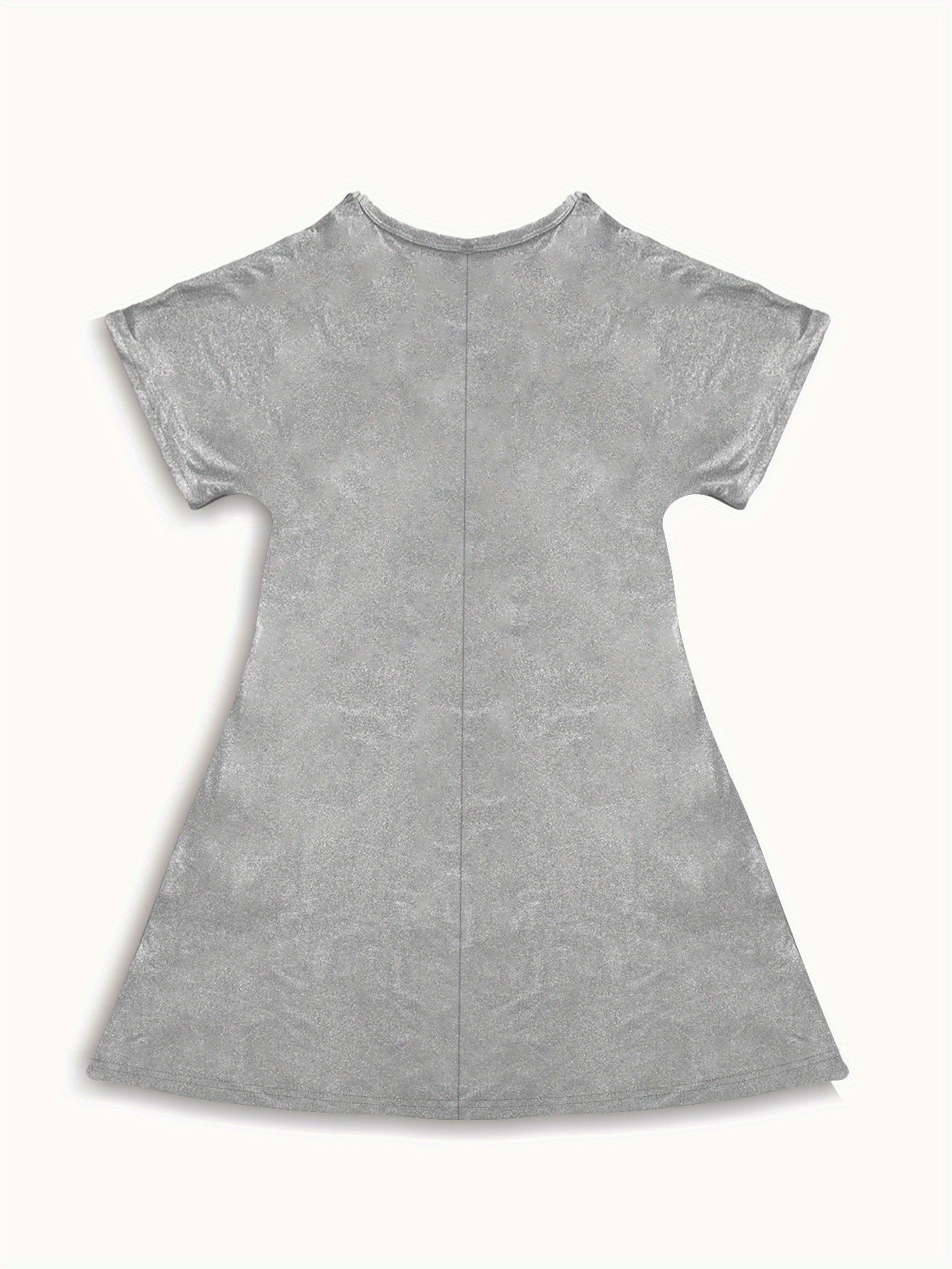 Women's Plus Size Lounge Dress Cartoon Print V-Neck Nightdress