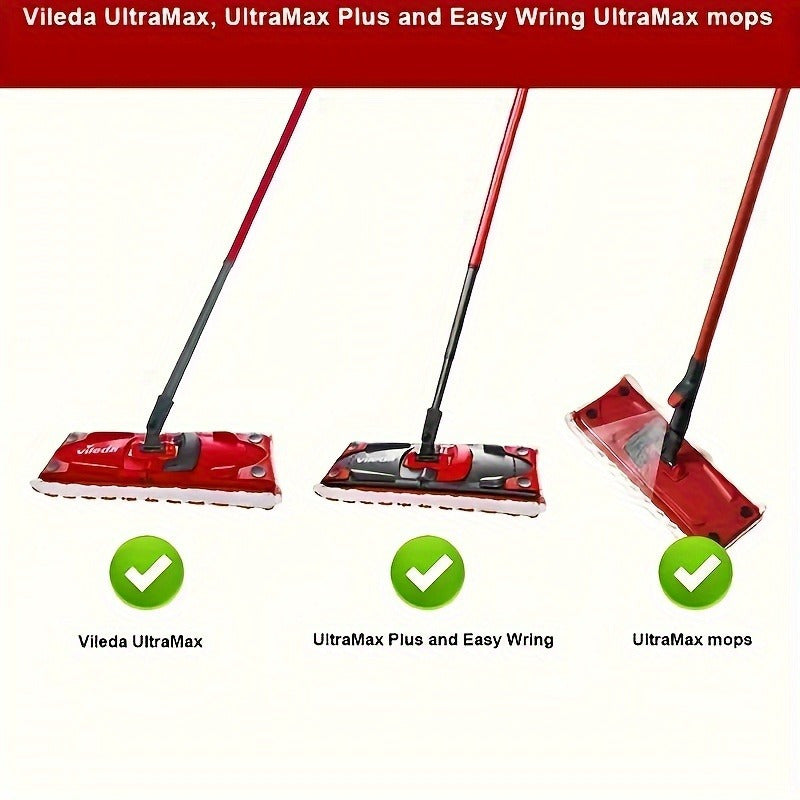 5-комплект микрофибровых насадок для швабры Ultramax и Ultramat 2-в-1, многоразовые впитывающие тряпки для уборки пола