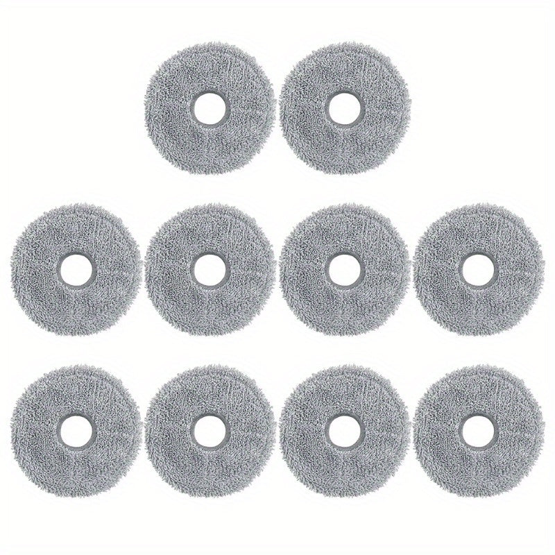Set of 10 Replacement Mop Pads for Robot Vacuum Cleaner Home Use