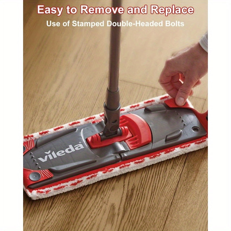 Barcha pol uchun 4 ta Premium Absorbent Fabric Mop almashtirish boshliqlari