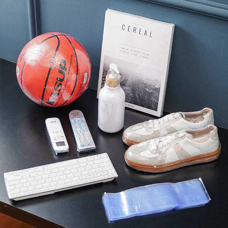 Boshqarmalar uchun Katta hajmli POF issiqlik qisqaradigan film, shisha uchun yopilgan plastmassa sumkalar, chang va oksidlanishga qarshi, moslashuvchan paketlar